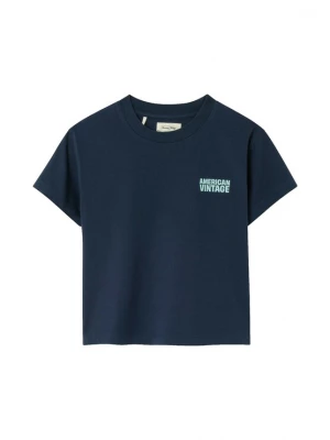Foto van product AMERICAN VINTAGE Shirt 'GIXY' navy / lichtblauw
