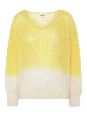Foto van product americandreams Oversized trui 'Milana 2-Colored' geel