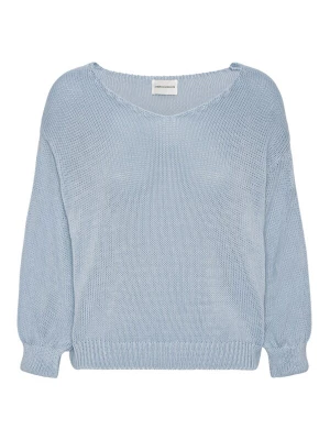 Foto van product americandreams Oversized trui 'Milana Cotton' lichtblauw
