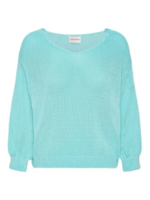 Foto van product americandreams Oversized trui 'Milana Cotton' turquoise