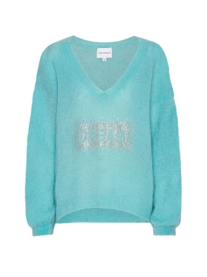Foto van product americandreams Oversized trui 'Silja' turquoise