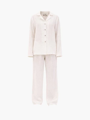 Foto van product AmourLinen Pyjama 'Nightly' offwhite