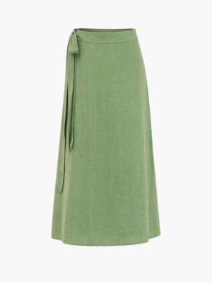 Foto van product AmourLinen Rok 'Iris' groen
