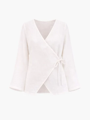 Foto van product AmourLinen Shirt 'Adele' offwhite