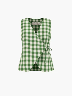 Foto van product AmourLinen Top 'Blanca' groen