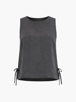 Foto van product AmourLinen Top 'Rosie' grijs