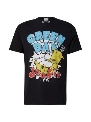 Foto van product AMPLIFIED Shirt 'GREENDAY DOOKIE LONGVIEW' hemelsblauw / donkergeel / zwart / wit