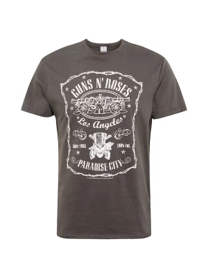 Foto van product AMPLIFIED Shirt 'GUNS N ROSES' donkergrijs / wit