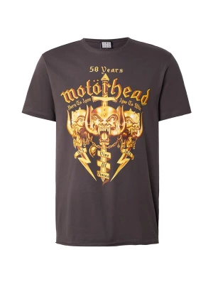 Foto van product AMPLIFIED Shirt 'MOTORHEAD - GOLD CREST 50TH' bruin / geel / donkergeel / antraciet