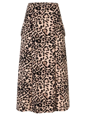 Foto van product Ana Alcazar Rok 'Adawa' crème / bruin / zwart