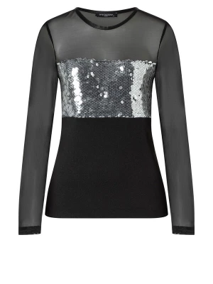 Foto van product Ana Alcazar Shirt ' Abdia ' zwart / zilver
