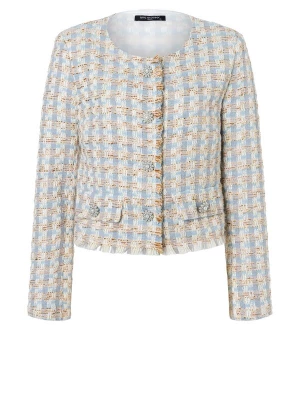 Foto van product Ana Alcazar Tussenjas 'Daeli' beige / donkerbeige / blauw