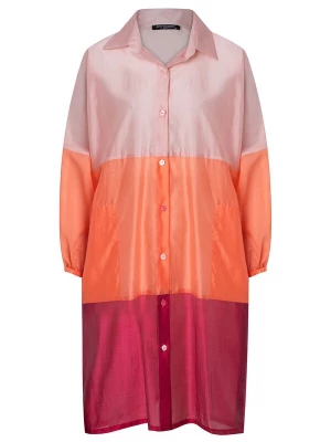 Foto van product Ana Alcazar Tussenjas 'Waka' oranje / rosé / donkerroze