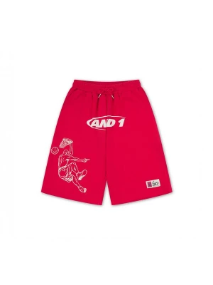 Foto van product AND1 Broek 'Off The Rim' rood / wit