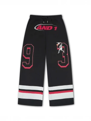 Foto van product AND1 Broek rood / zwart / wit