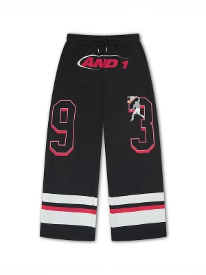 Foto van product AND1 Broek rood / zwart / wit