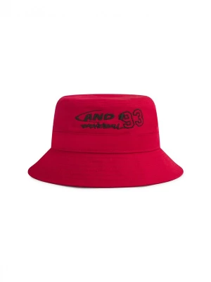 Foto van product AND1 Hoed rood / zwart