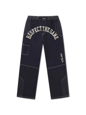 Foto van product AND1 Jeans 'Respect The Game' lichtbeige / donkerblauw / wit