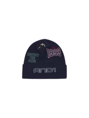 Foto van product AND1 Muts cyaan blauw / rood / zwart / wit