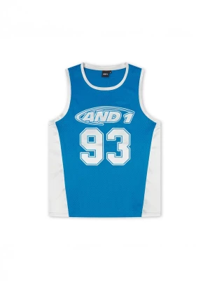 Foto van product AND1 Shirt '93 Airtex' blauw / wit