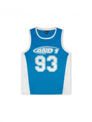 Foto van product AND1 Shirt '93 Airtex' blauw / wit