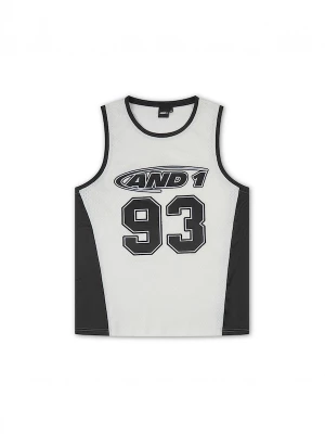 Foto van product AND1 Shirt '93 Airtex' zwart / wit
