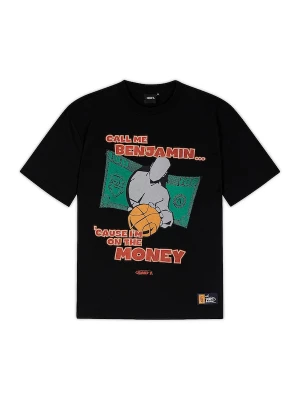 Foto van product AND1 Shirt 'Auf Dem Geld' groen / oranje / knalrood / zwart