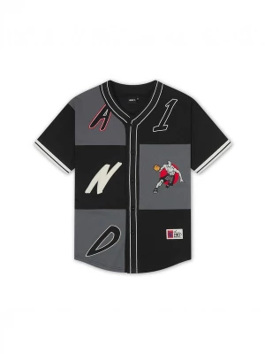 Foto van product AND1 Shirt donkergrijs / zwart
