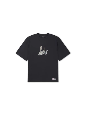 Foto van product AND1 Shirt 'Dunk' lichtgrijs / zwart