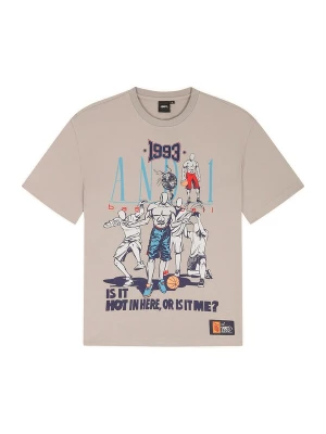 Foto van product AND1 Shirt 'Retro Logo' grijs