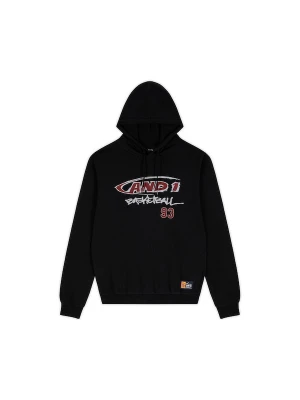 Foto van product AND1 Sweatshirt bourgogne / zwart / wit