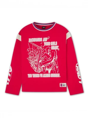 Foto van product AND1 Sweatshirt rood / wit
