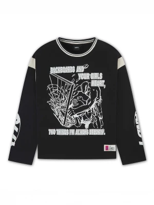 Foto van product AND1 Sweatshirt zwart / wit