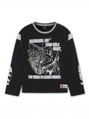 Foto van product AND1 Sweatshirt zwart / wit