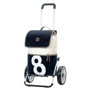 Foto van product Andersen Shopper Shopper '360°' marine / wit / eierschaal