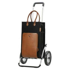 Foto van product Andersen Shopper Trolley cognac / zwart