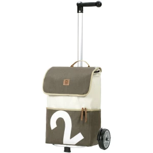 Foto van product Andersen Shopper Trolley 'Unus' bruin / grijs / wit