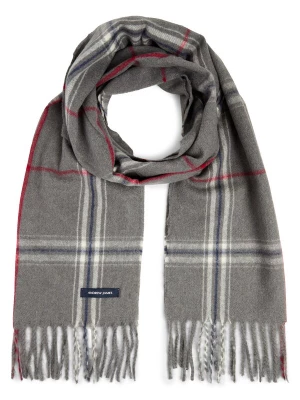 Foto van product Andrew James Sjaal donkerblauw / grijs / rood / wolwit