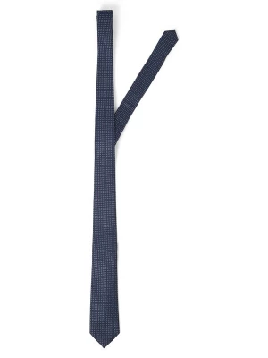 Foto van product Andrew James Stropdas marine / cyaan blauw / wit