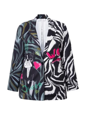 Foto van product Angel of Style Blazers kaki / pink / zwart / wit