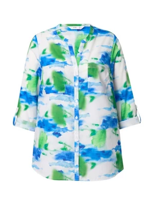 Foto van product Angel of Style Blouse blauw / groen / wit