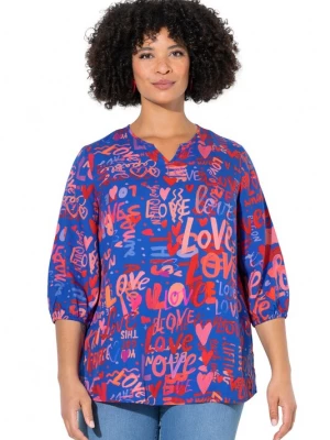 Foto van product Angel of Style Blouse blauw / pitaja roze / rood