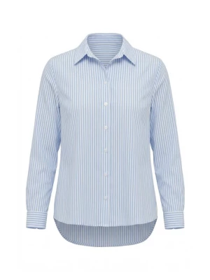 Foto van product Angel of Style Blouse cyaan blauw / wit
