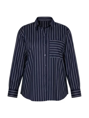 Foto van product Angel of Style Blouse donkerblauw / wit