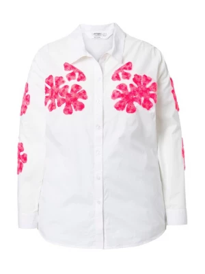 Foto van product Angel of Style Blouse donkerroze / wit