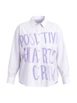 Foto van product Angel of Style Blouse lavendel / pastellila / wit