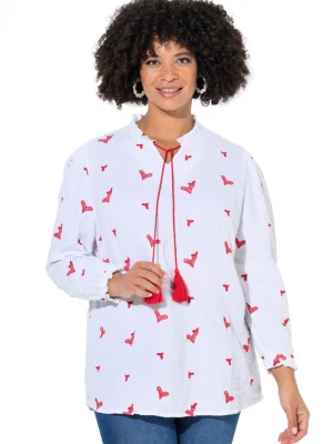Foto van product Angel of Style Blouse rood / wit