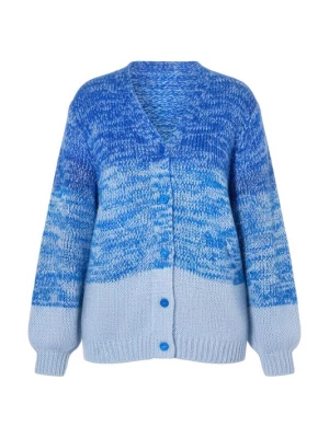 Foto van product Angel of Style Gebreid vest blauw gemêleerd