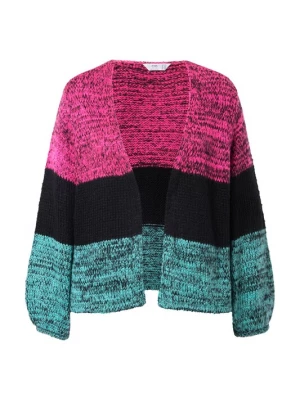 Foto van product Angel of Style Gebreid vest blauw gemêleerd / roze gemêleerd / zwart