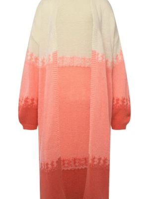 Foto van product Angel of Style Gebreid vest crème / oranje / koraal
